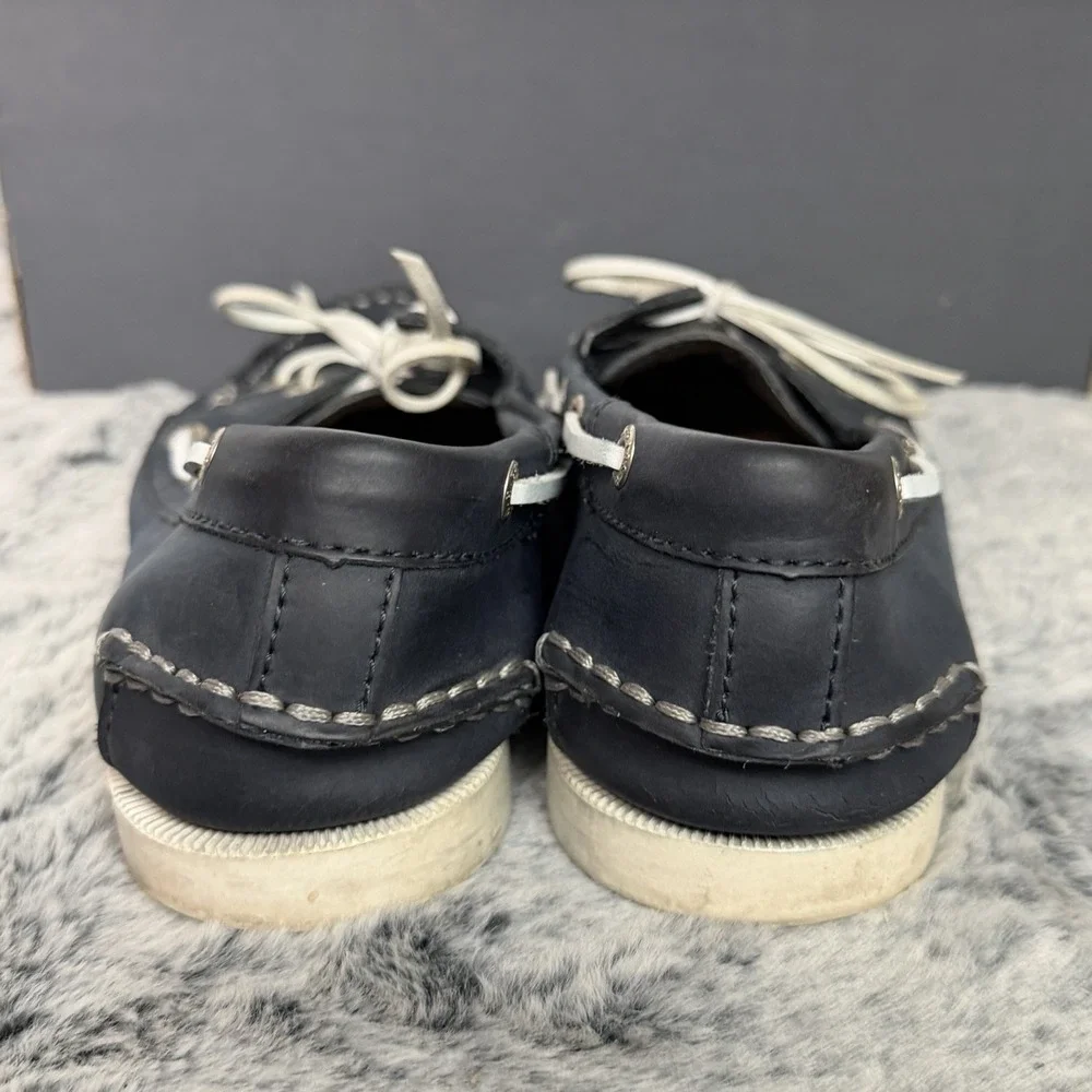 GH Bass Sailor Womens Shoes Size 7.5 M Boat Shoes Steel Navy Blue